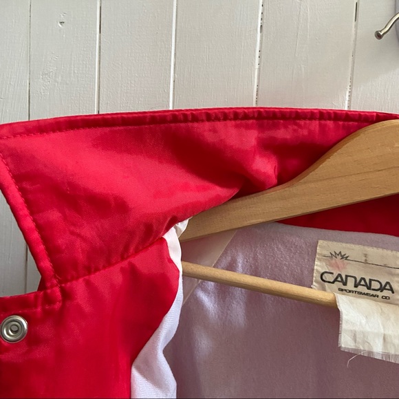 Vintage red Coaches jacket from Star Castle Restaurant - Picture 6 of 9